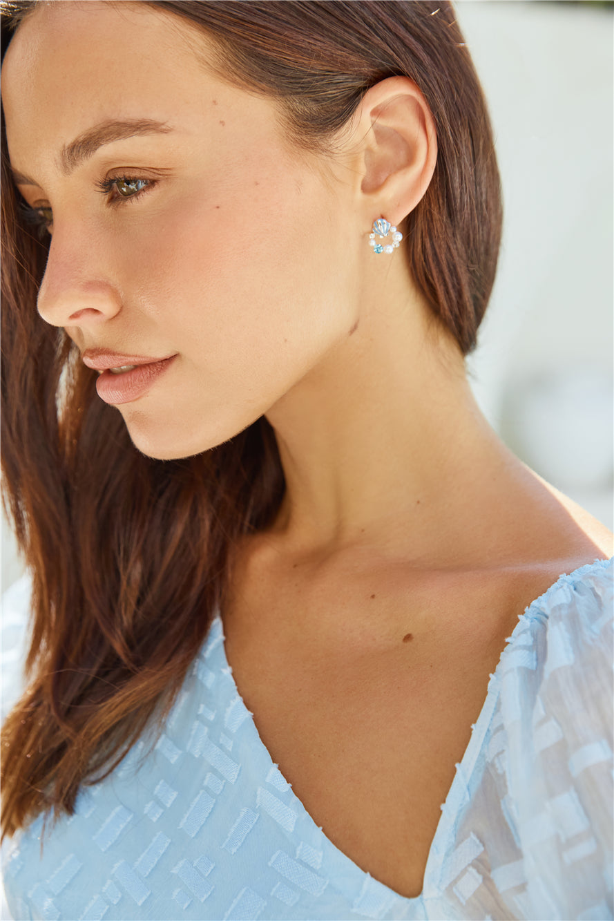 Magic Of The Sea Earrings Blue