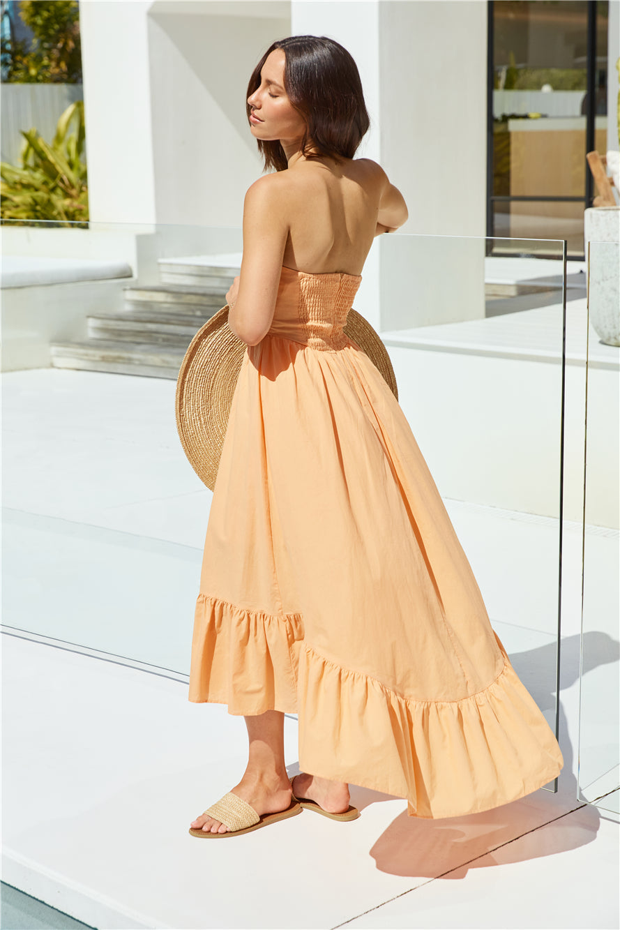 Love In The Summer Maxi Dress Orange