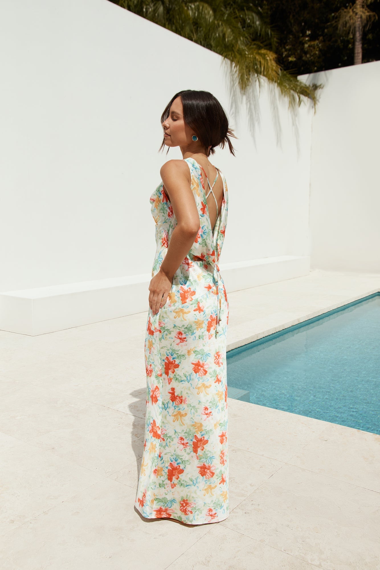 Coastal Maxi Dress Print
