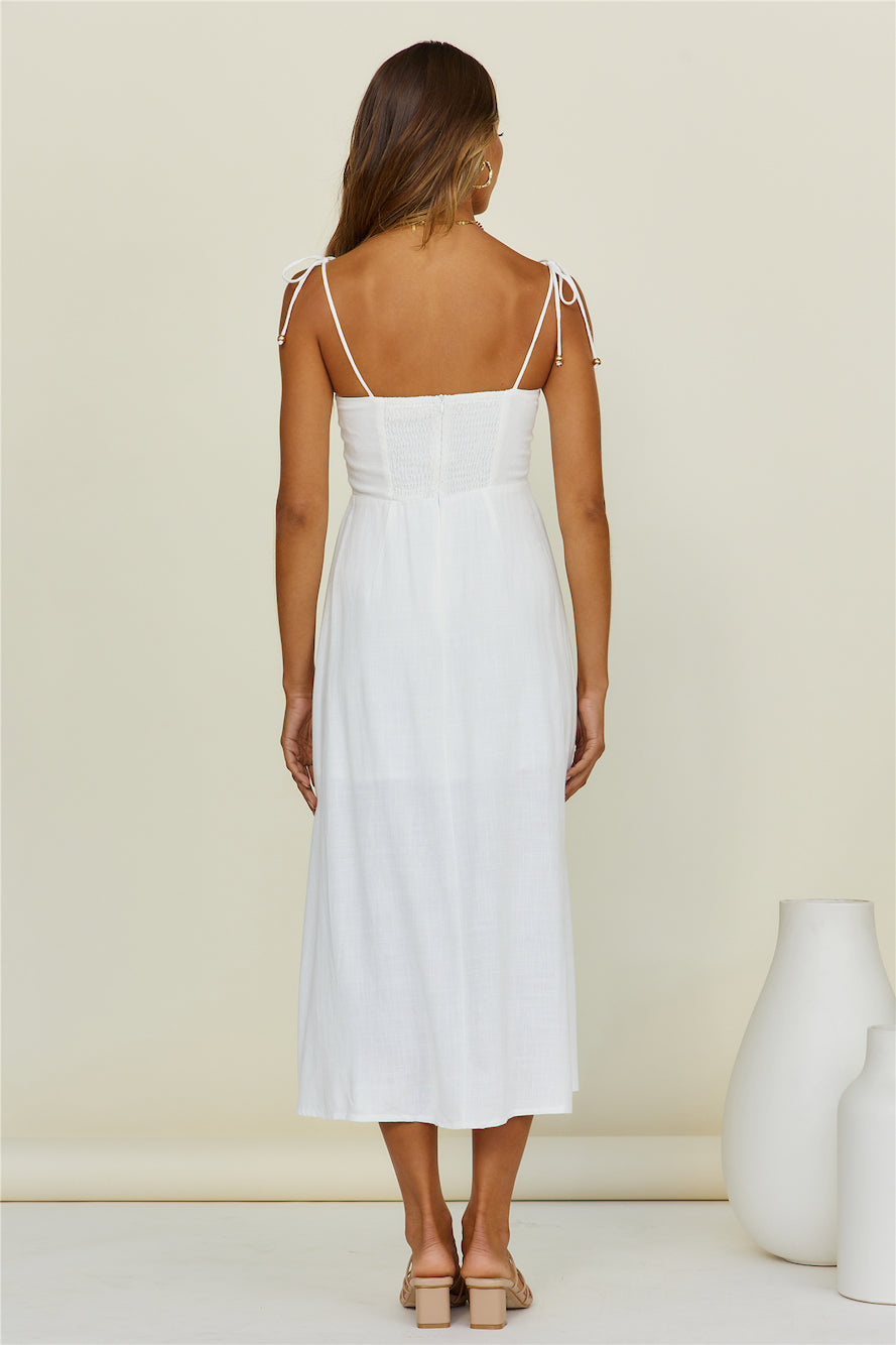 Mallorca Magic Maxi Dress White