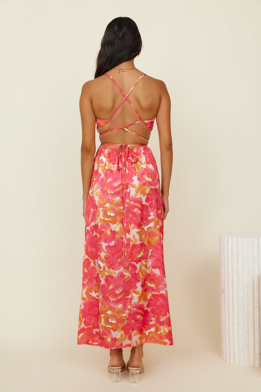 Atelier Of Love Maxi Dress Red