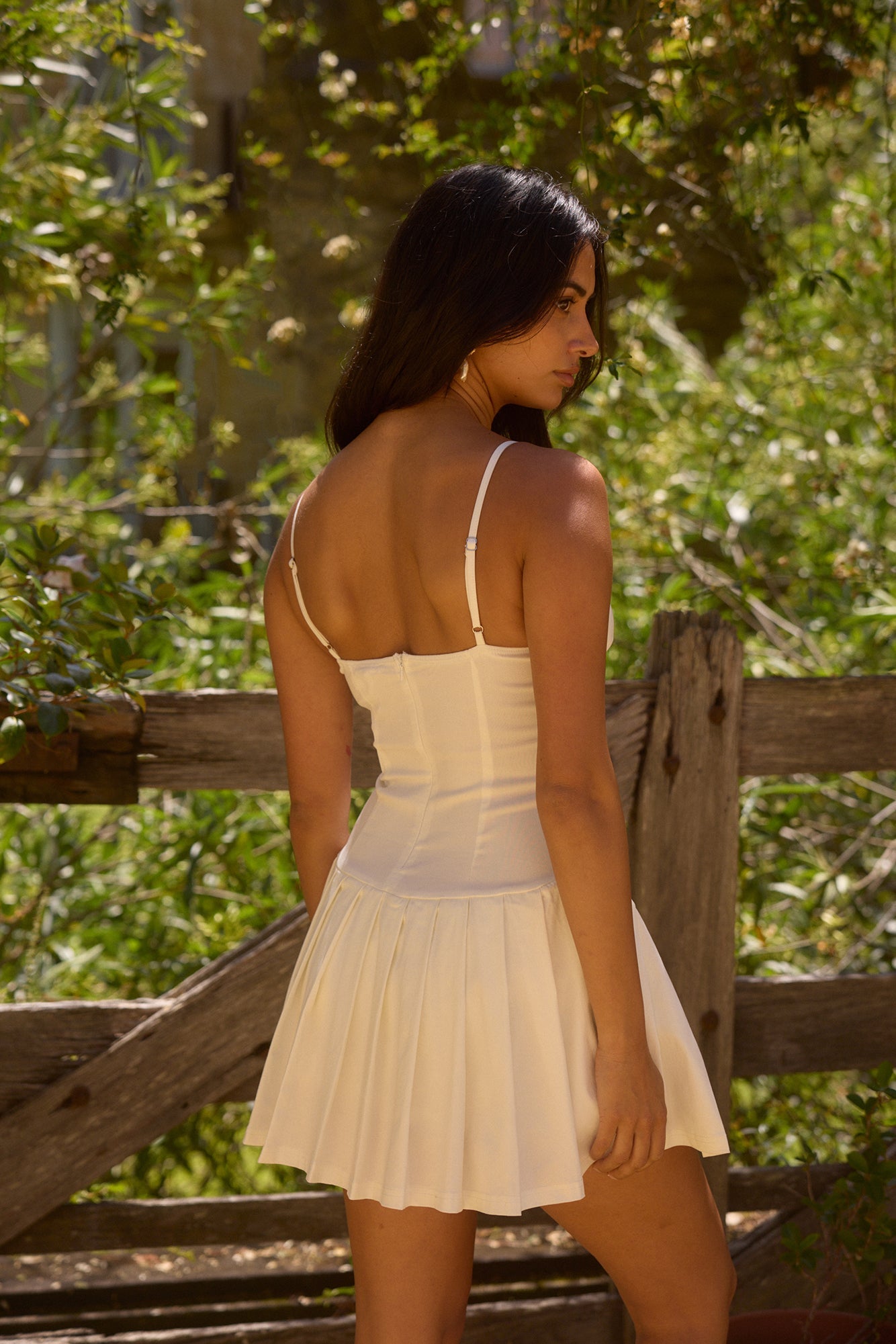 Emily Elizabeth Mini Dress White