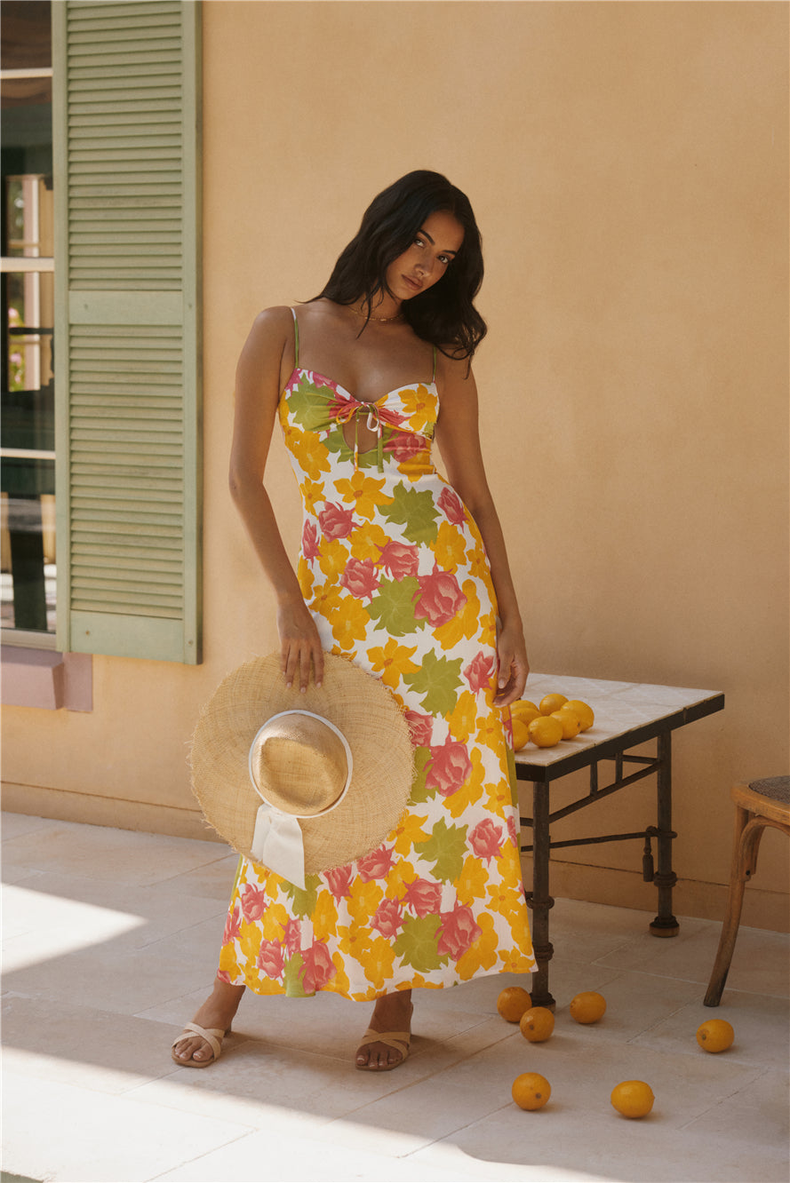 Warm Regards Maxi Dress Print