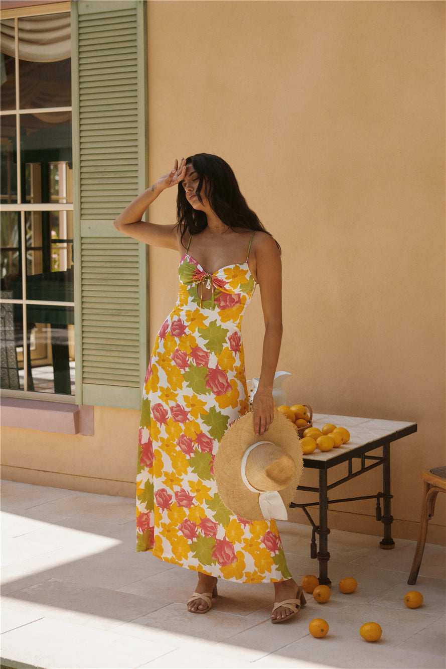 Warm Regards Maxi Dress Print
