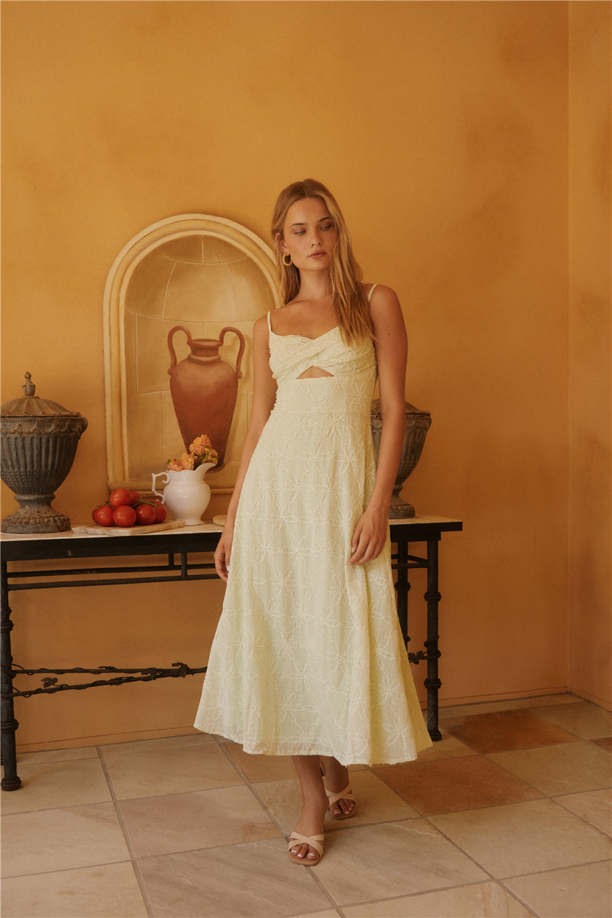 Fiora Maxi Dress Green