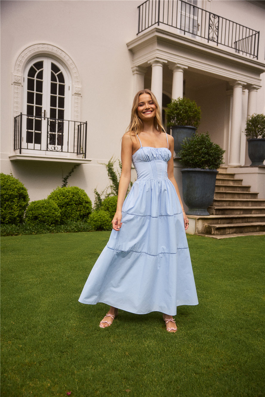 Mandy More Maxi Dress Blue