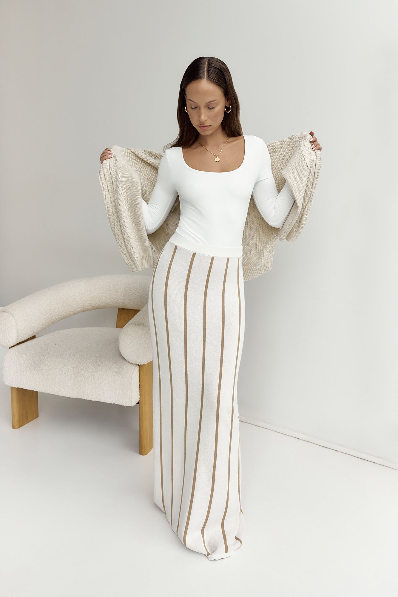 BASE Second Skin Long Sleeve Bodysuit White