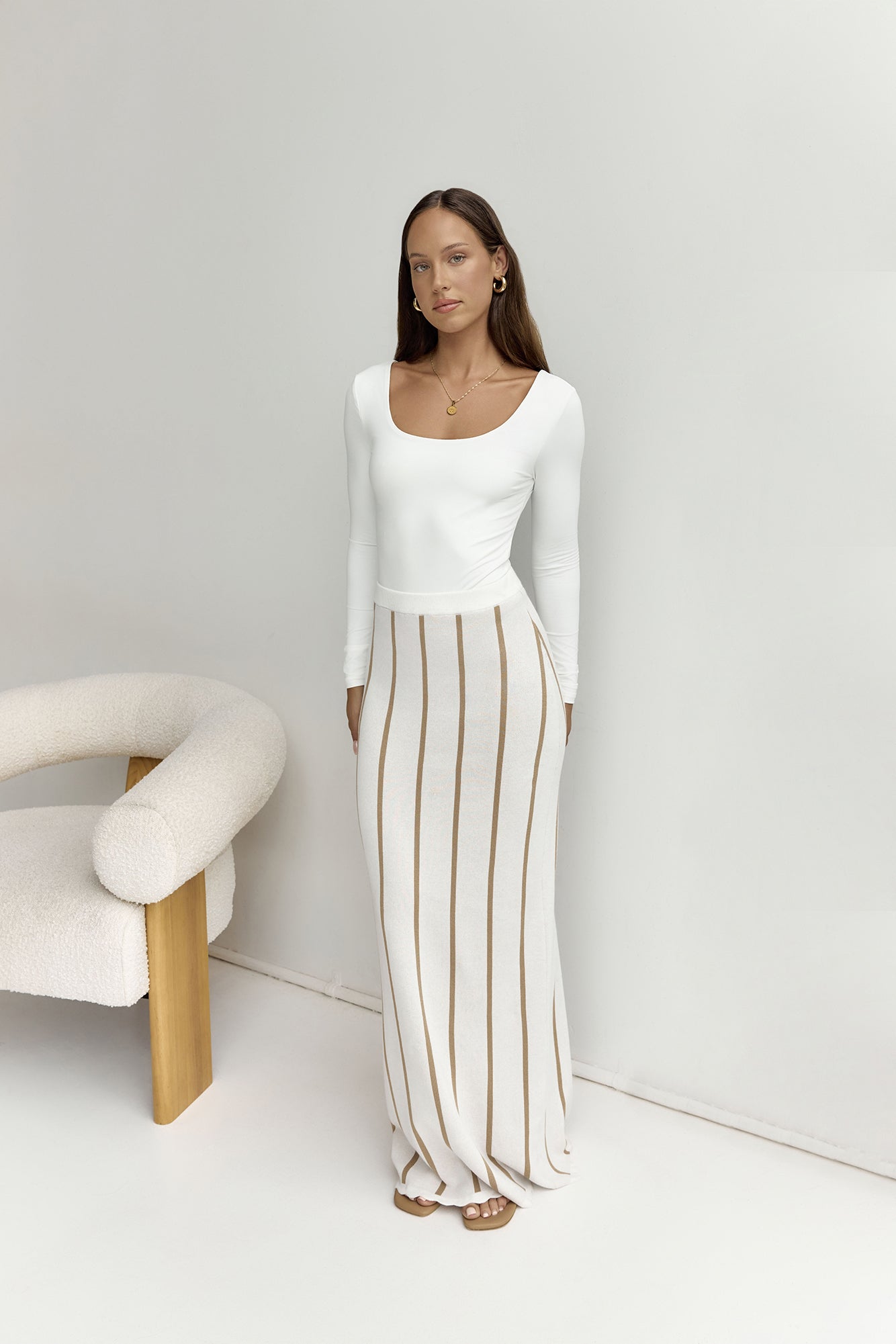 BASE Second Skin Long Sleeve Bodysuit White