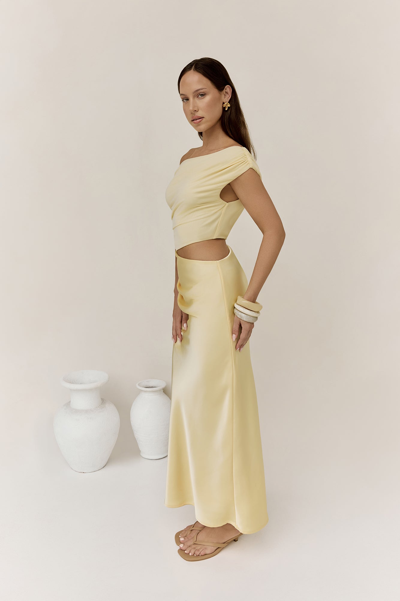 Carmellia Maxi Dress Yellow