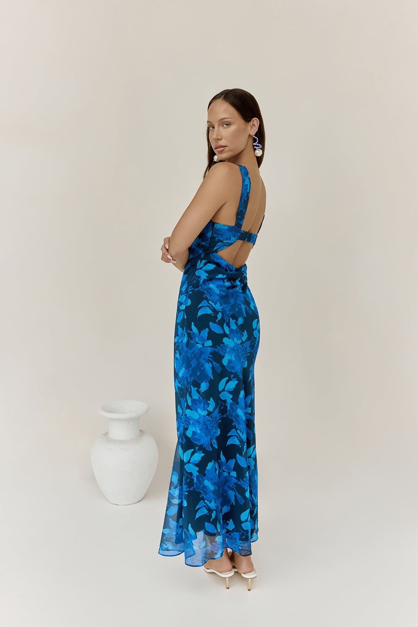 Just Landed Looks Maxi Dress Blue