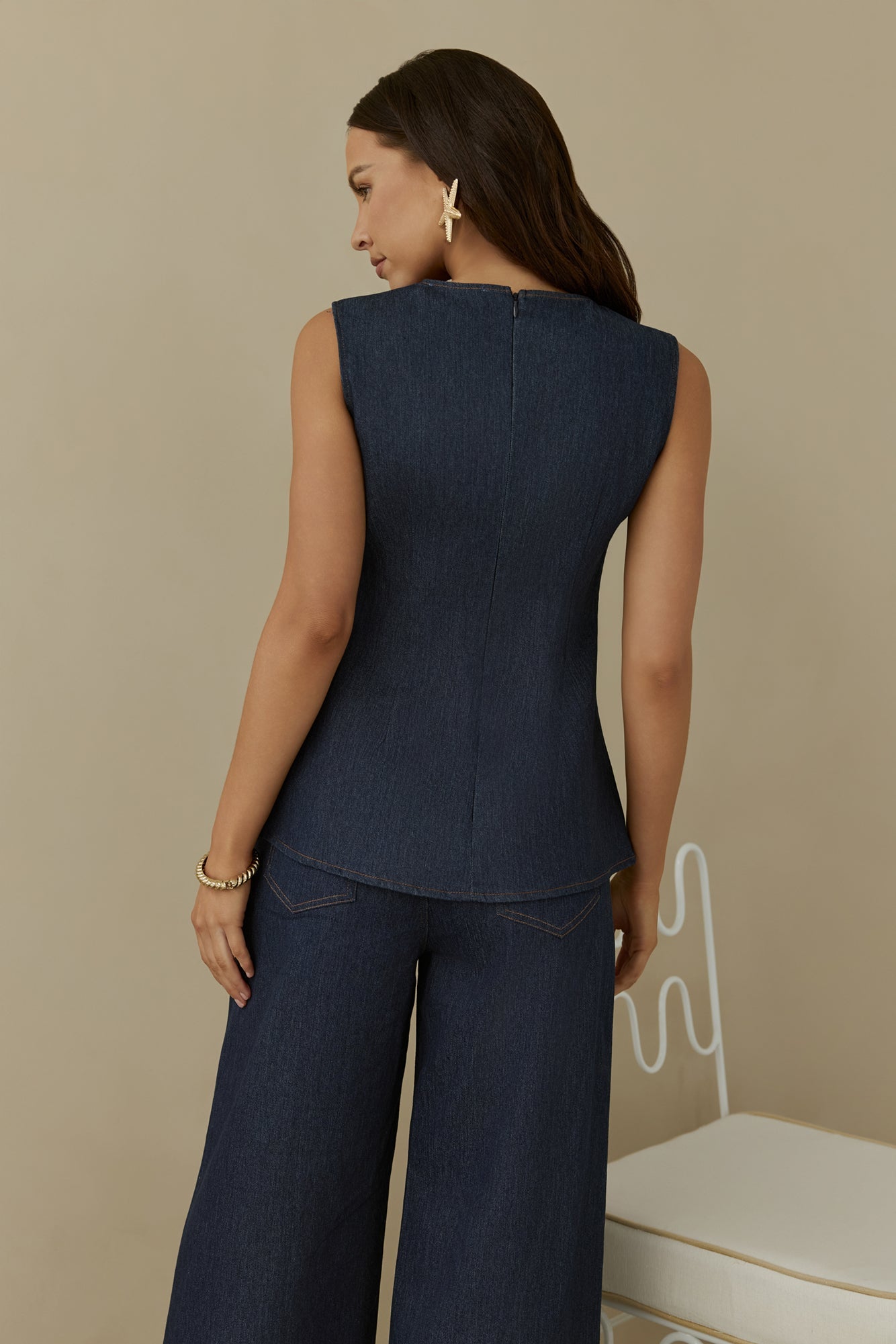 Seafarer Denim Set Navy