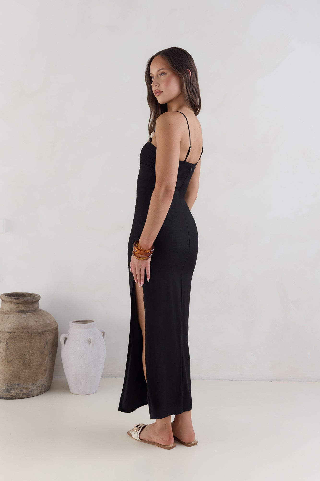 Marianna Midi Dress Black