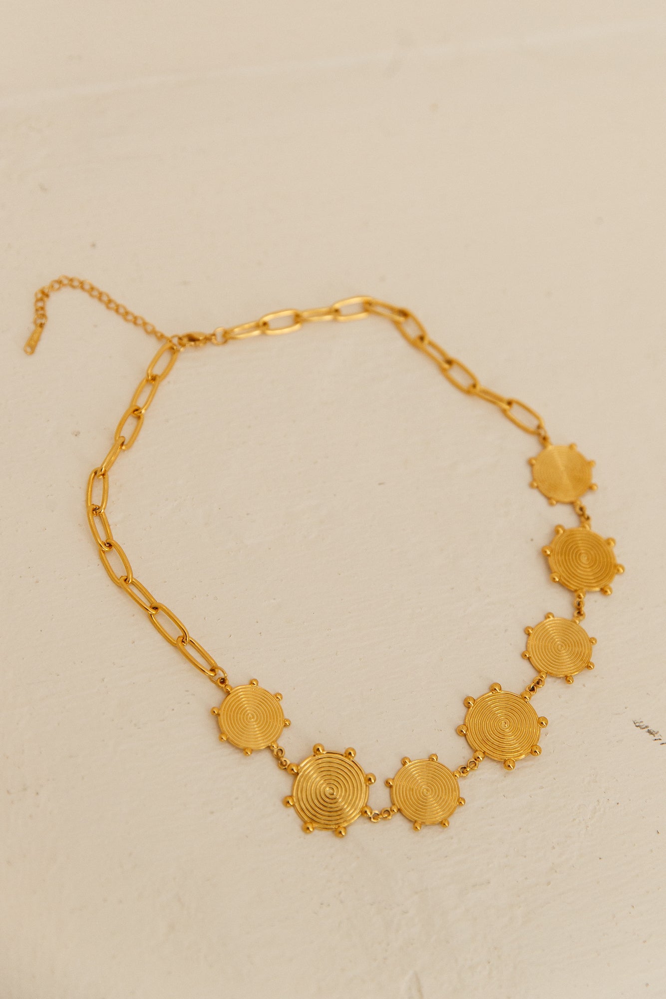 18k Gold Plated Gifted With Love Necklace Gold