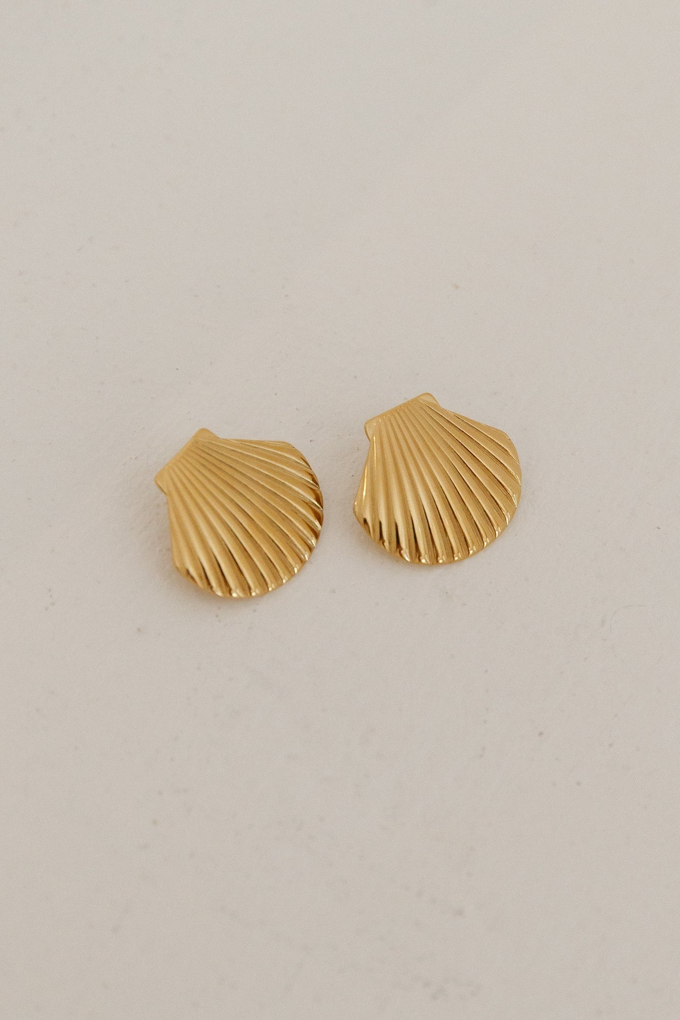 18k Gold Plated Washed Up Earrings Gold