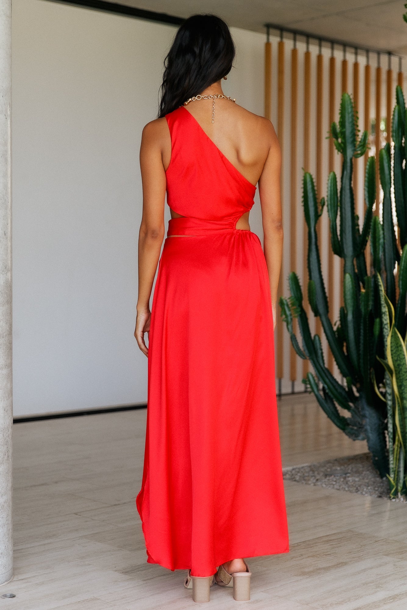 We Got This Feeling Maxi Dress Red