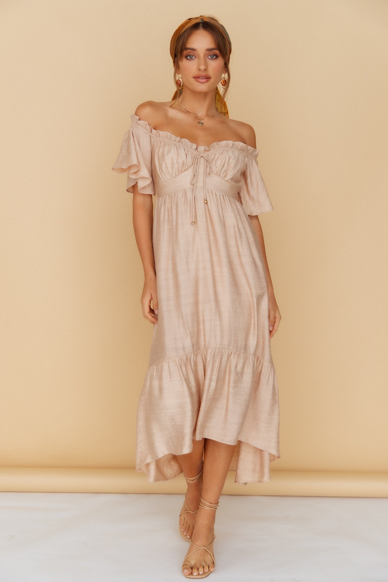 Moonchild Maxi Dress Brown