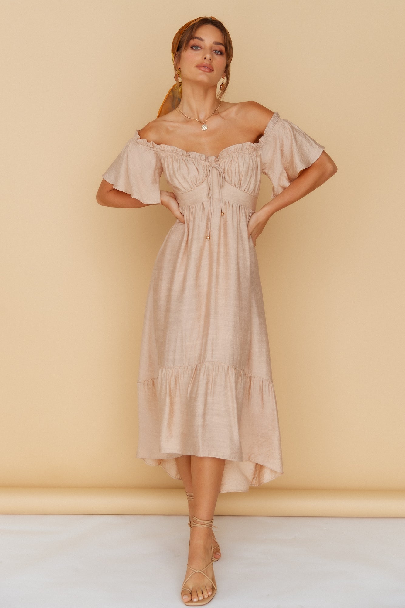 Moonchild Maxi Dress Brown