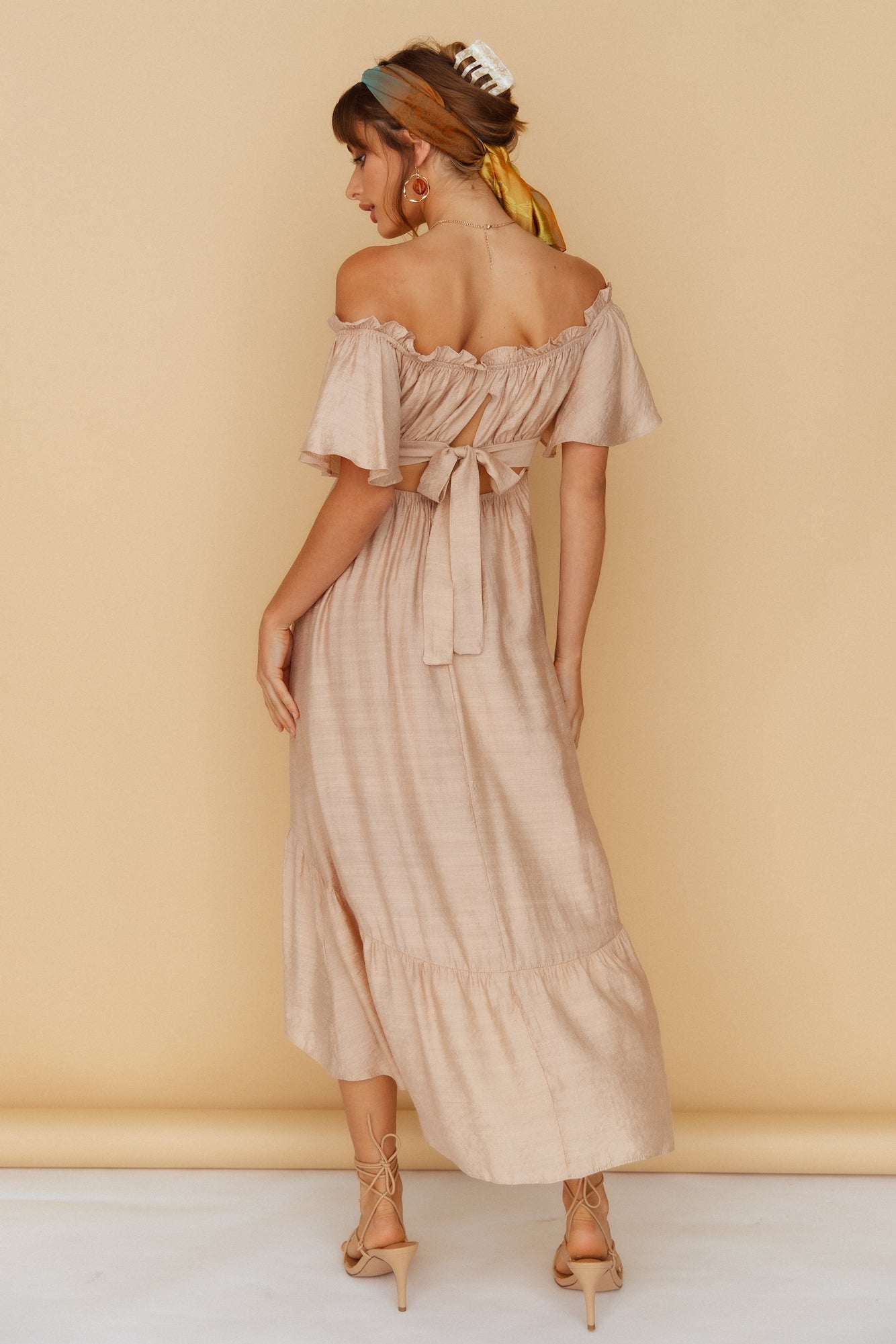 Moonchild Maxi Dress Brown