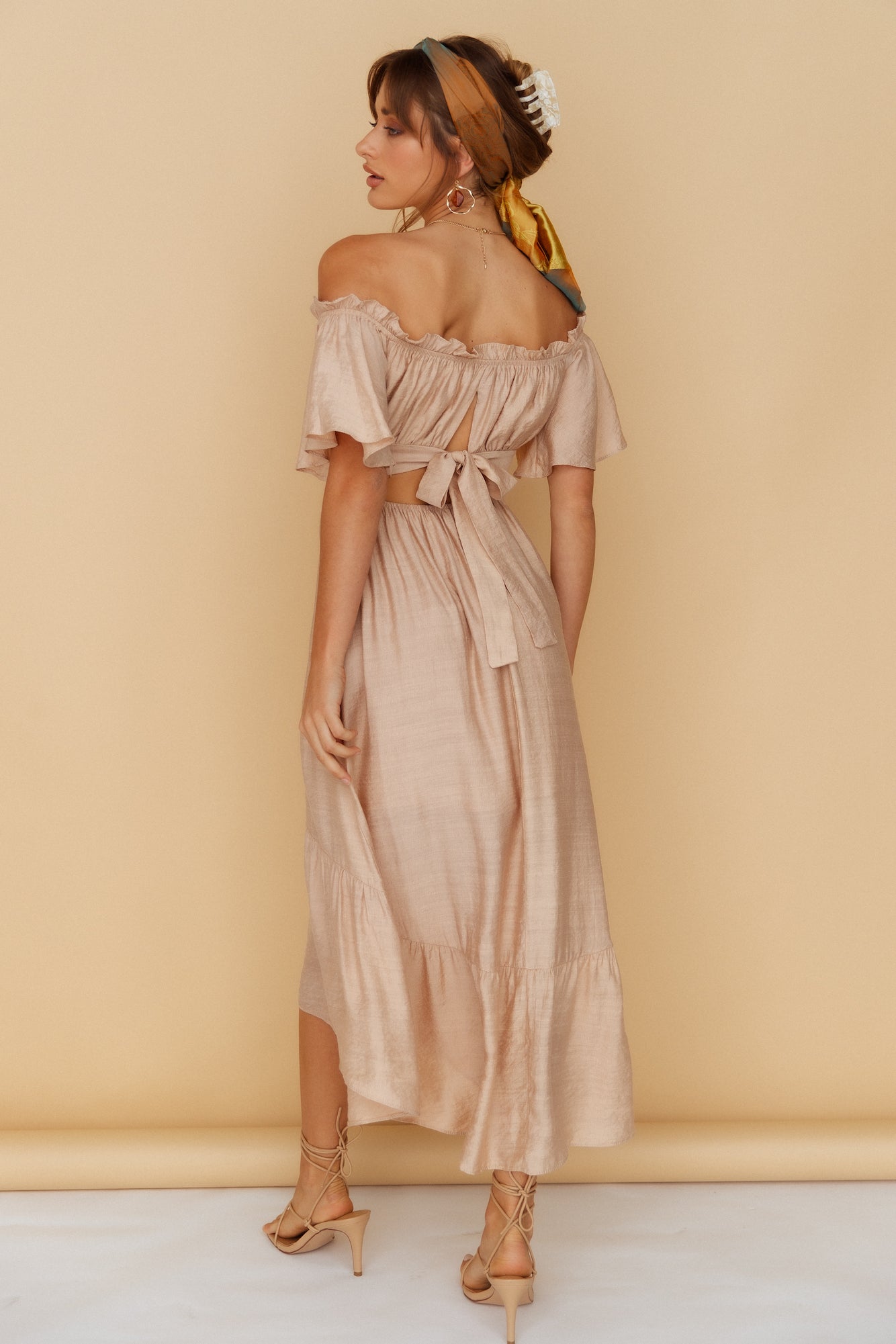 Moonchild Maxi Dress Brown
