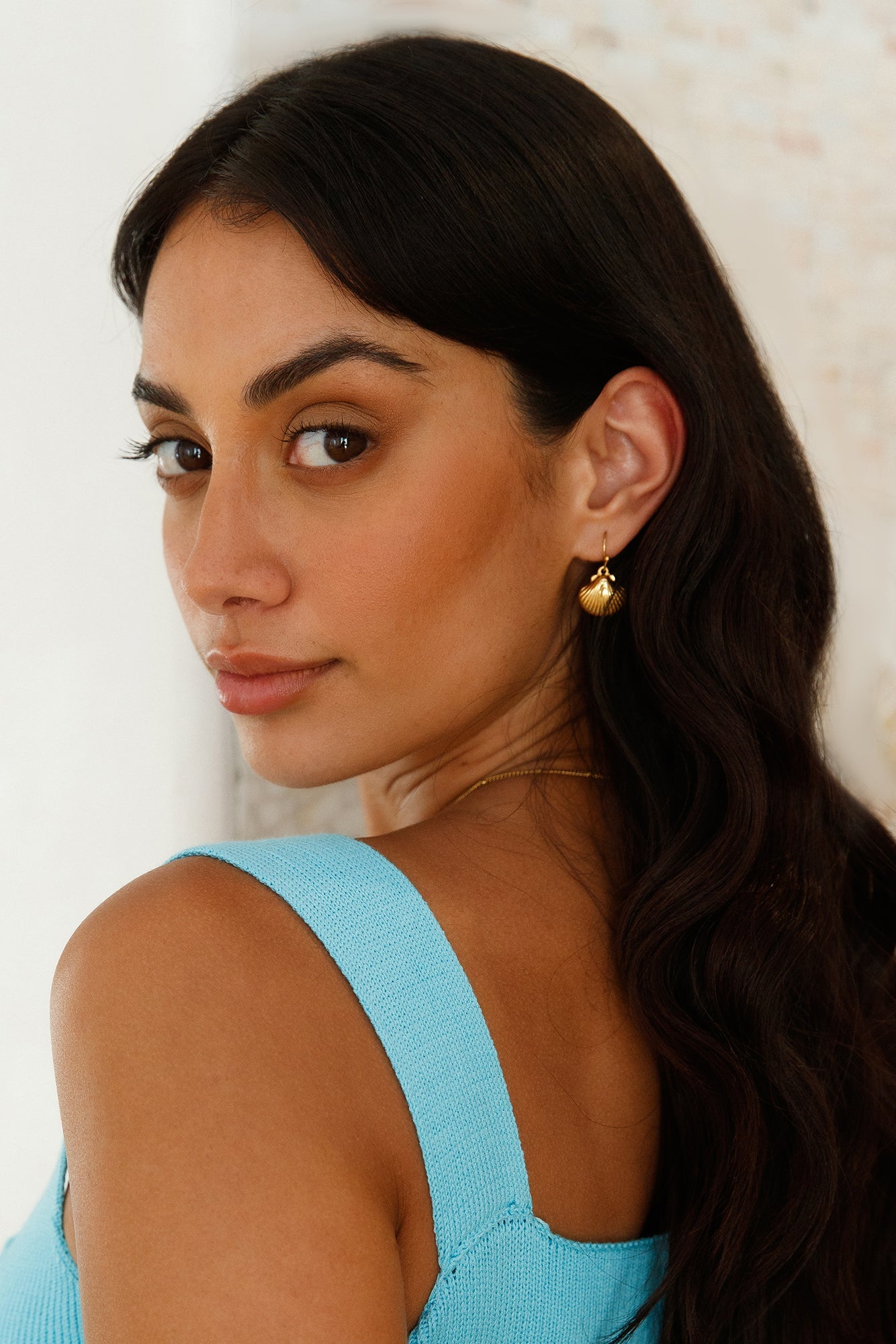 18K Gold Plated Vacation Gold Earrings Gold