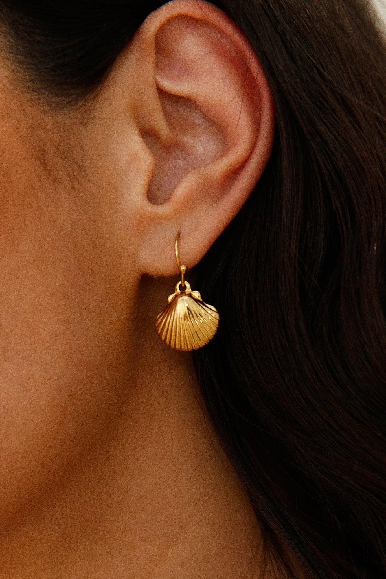 18K Gold Plated Vacation Gold Earrings Gold