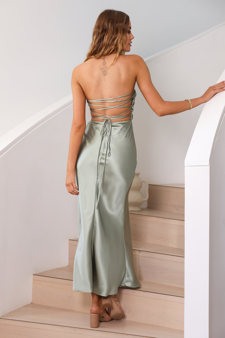 Outshine Maxi Dress Sage