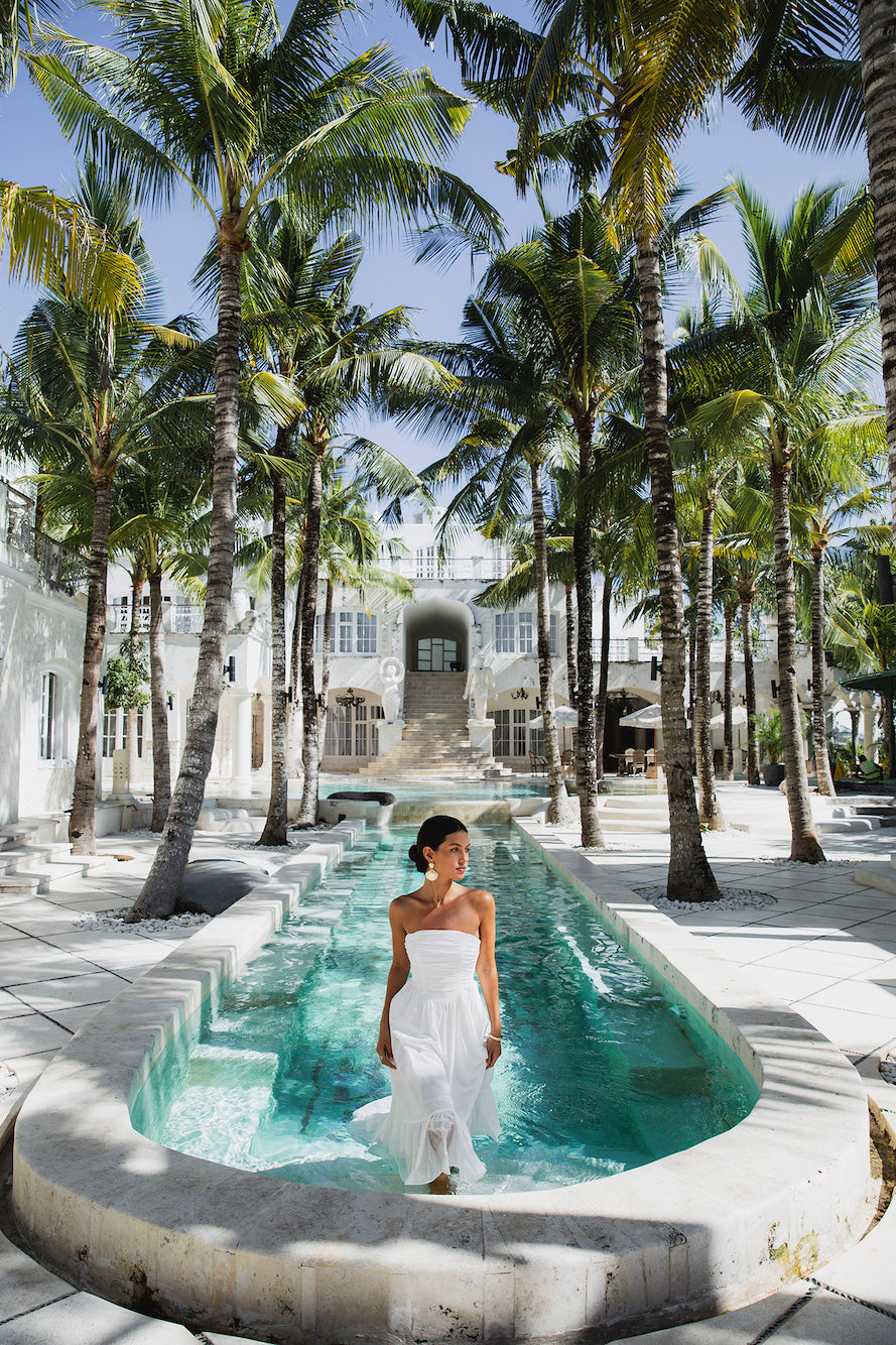Love In The Summer Maxi Dress White