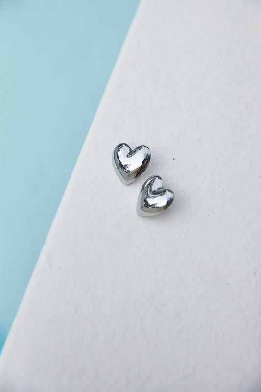 925 Silver Love To Love Earrings Silver