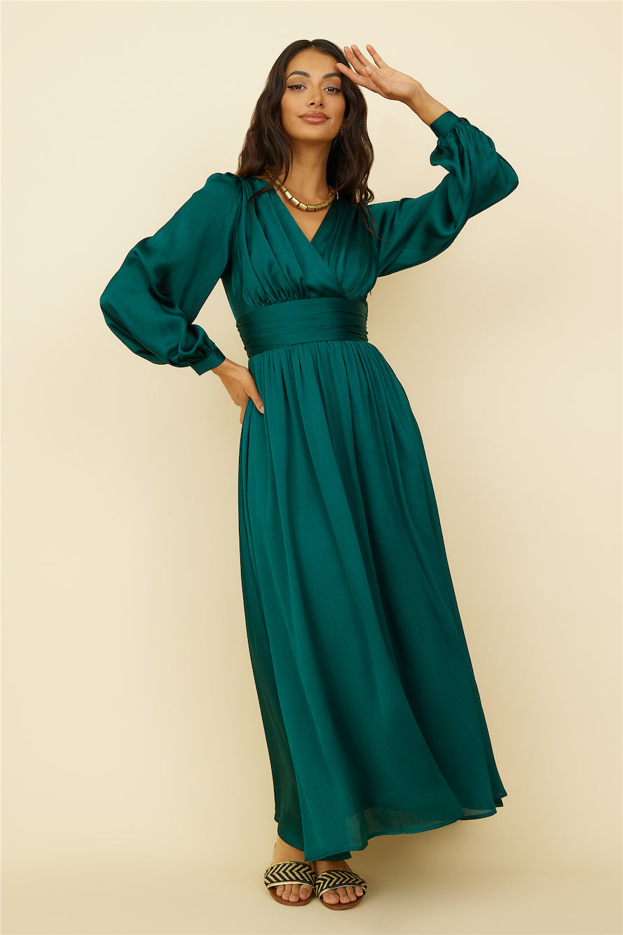 Sunshine Girl Maxi Dress Green