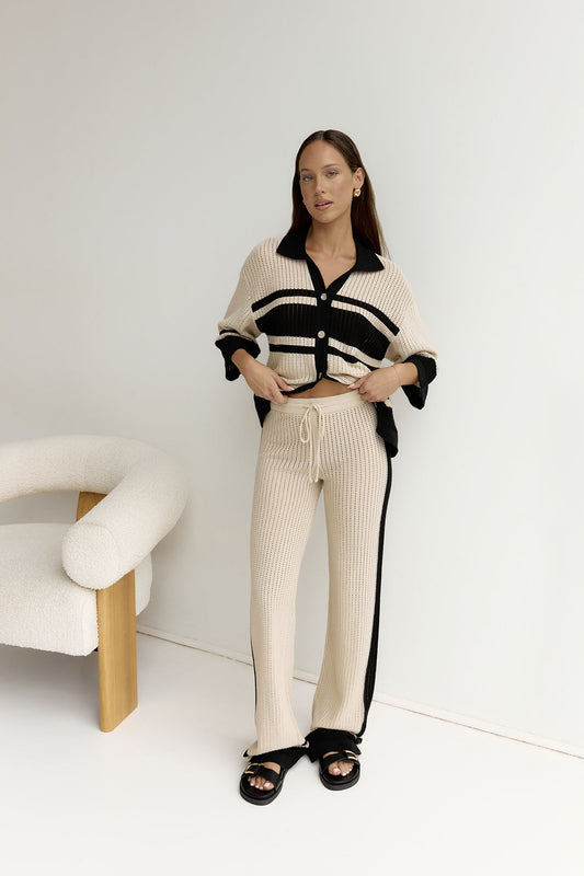 Bianki Pants Sand Black