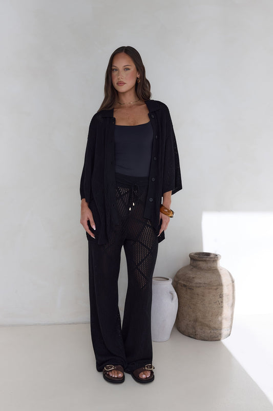 Coral Sands Pants Black
